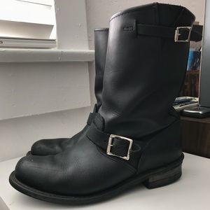 frye engineer boots womens